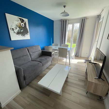 Appartement T2 Cabine Dans Residence Avec Piscine Proche Honfleur - Deauville - Pont L'Eveque Équemauville Dış mekan fotoğraf